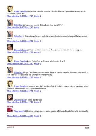 Facebook - A arma letal em Campanhas Eleitorais 