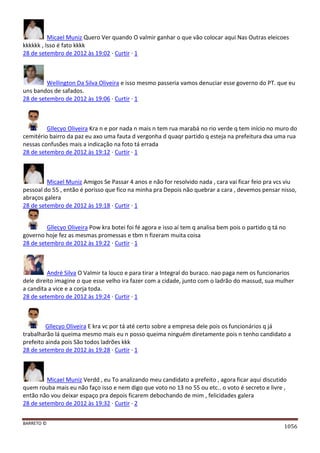 Facebook - A arma letal em Campanhas Eleitorais 