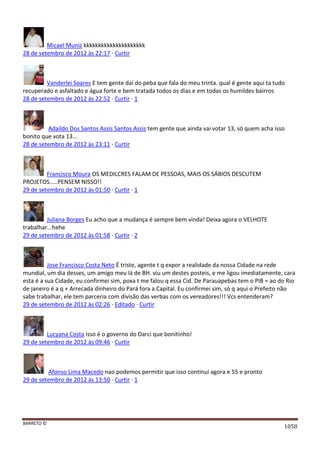 Facebook - A arma letal em Campanhas Eleitorais 