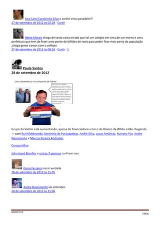 Facebook - A arma letal em Campanhas Eleitorais 