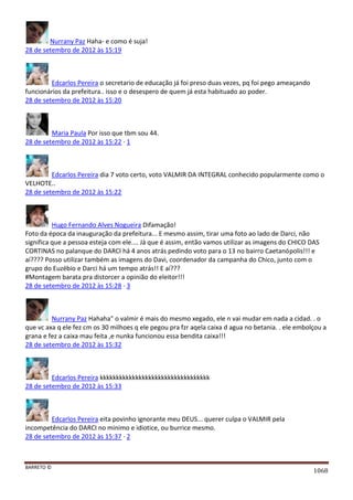 Facebook - A arma letal em Campanhas Eleitorais 