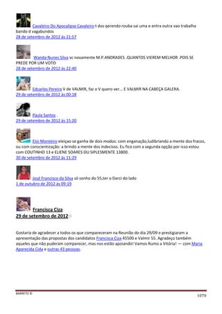 Facebook - A arma letal em Campanhas Eleitorais 