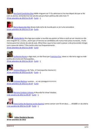 Facebook - A arma letal em Campanhas Eleitorais 