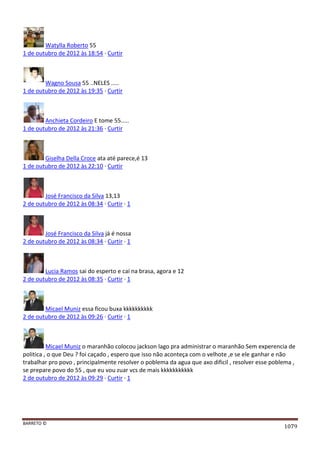 Facebook - A arma letal em Campanhas Eleitorais 