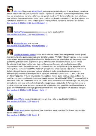 Facebook - A arma letal em Campanhas Eleitorais 