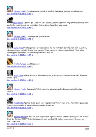 Facebook - A arma letal em Campanhas Eleitorais 