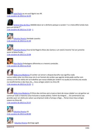 Facebook - A arma letal em Campanhas Eleitorais 