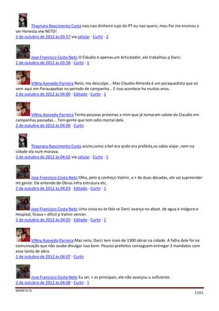 Facebook - A arma letal em Campanhas Eleitorais 