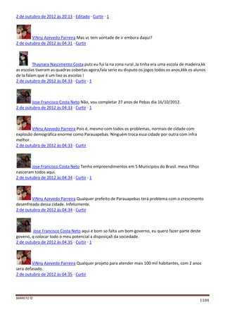 Facebook - A arma letal em Campanhas Eleitorais 