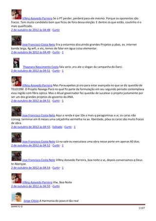 Facebook - A arma letal em Campanhas Eleitorais 