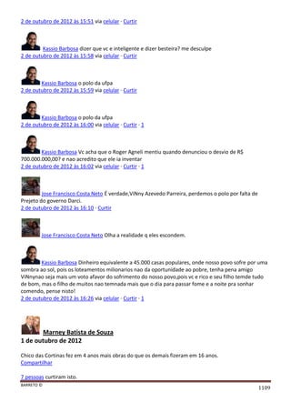 Facebook - A arma letal em Campanhas Eleitorais 