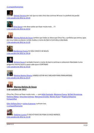 Facebook - A arma letal em Campanhas Eleitorais 