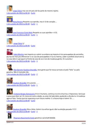 Facebook - A arma letal em Campanhas Eleitorais 