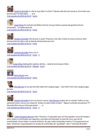 Facebook - A arma letal em Campanhas Eleitorais 