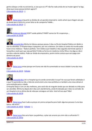 Facebook - A arma letal em Campanhas Eleitorais 