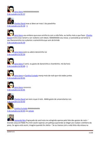 Facebook - A arma letal em Campanhas Eleitorais 