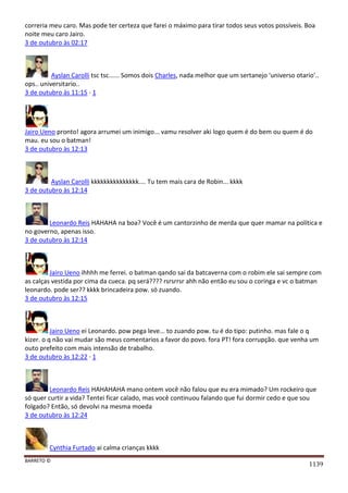 Facebook - A arma letal em Campanhas Eleitorais 