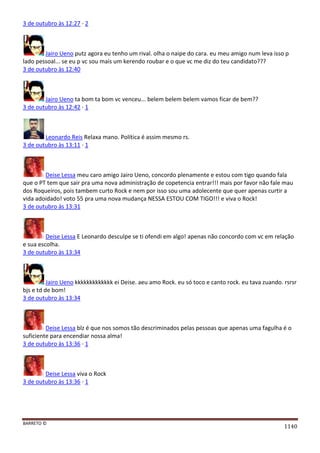 Facebook - A arma letal em Campanhas Eleitorais 