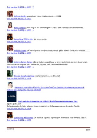 Facebook - A arma letal em Campanhas Eleitorais 