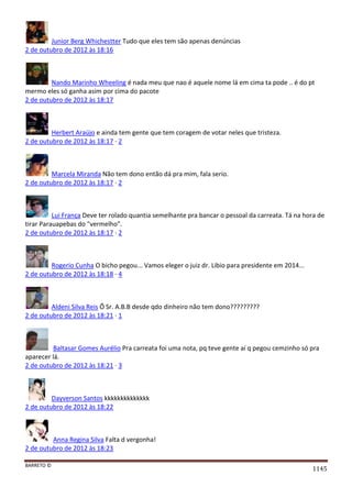 Facebook - A arma letal em Campanhas Eleitorais 