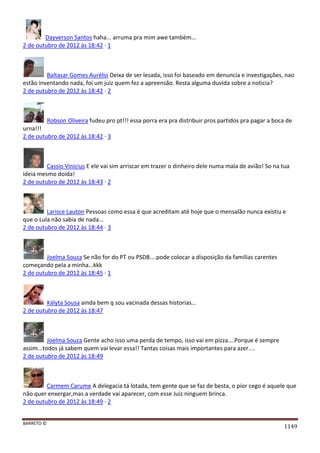 Facebook - A arma letal em Campanhas Eleitorais 