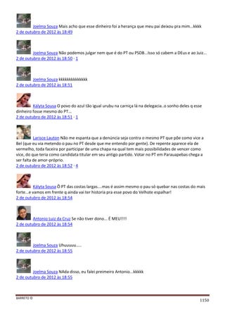 Facebook - A arma letal em Campanhas Eleitorais 