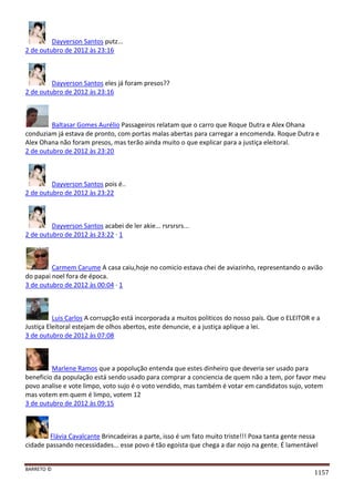 Facebook - A arma letal em Campanhas Eleitorais 