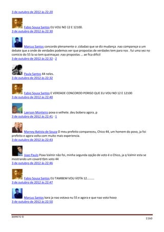 Facebook - A arma letal em Campanhas Eleitorais 