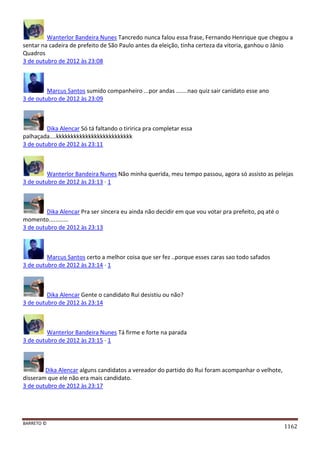 Facebook - A arma letal em Campanhas Eleitorais 