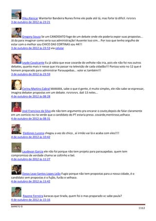 Facebook - A arma letal em Campanhas Eleitorais 