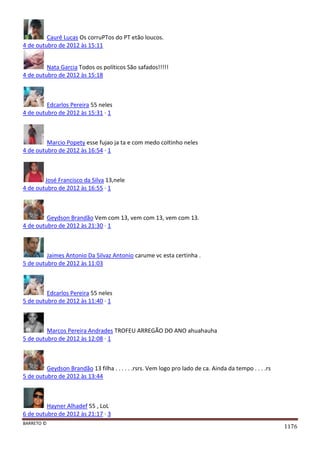 Facebook - A arma letal em Campanhas Eleitorais 