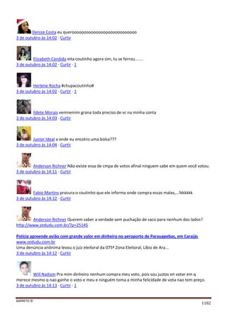 Facebook - A arma letal em Campanhas Eleitorais 