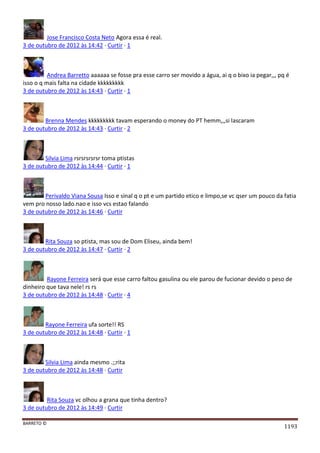 Facebook - A arma letal em Campanhas Eleitorais 