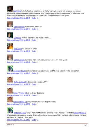 Facebook - A arma letal em Campanhas Eleitorais 