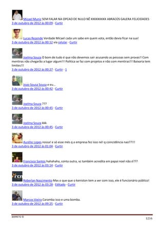 Facebook - A arma letal em Campanhas Eleitorais 