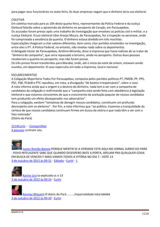 Facebook - A arma letal em Campanhas Eleitorais 