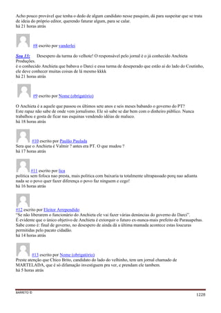 Facebook - A arma letal em Campanhas Eleitorais 