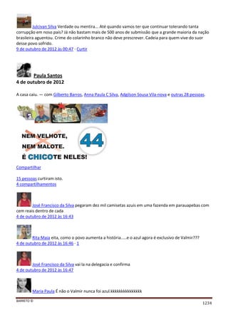 Facebook - A arma letal em Campanhas Eleitorais 