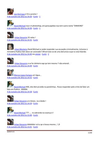 Facebook - A arma letal em Campanhas Eleitorais 