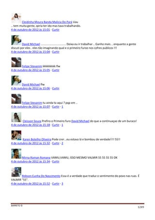 Facebook - A arma letal em Campanhas Eleitorais 