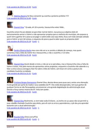 Facebook - A arma letal em Campanhas Eleitorais 