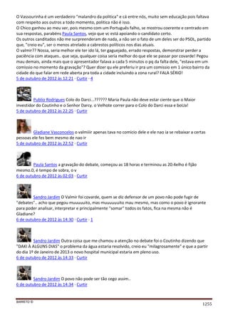 Facebook - A arma letal em Campanhas Eleitorais 