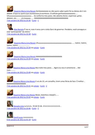 Facebook - A arma letal em Campanhas Eleitorais 