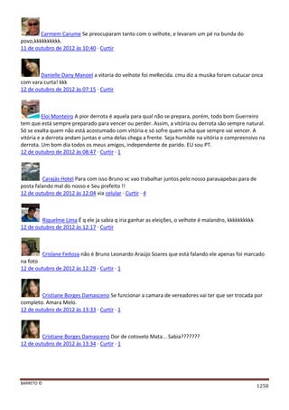 Facebook - A arma letal em Campanhas Eleitorais 