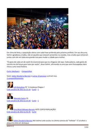 Facebook - A arma letal em Campanhas Eleitorais 