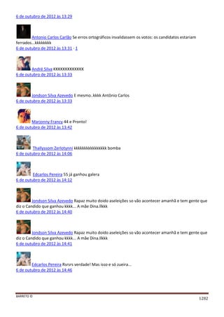 Facebook - A arma letal em Campanhas Eleitorais 