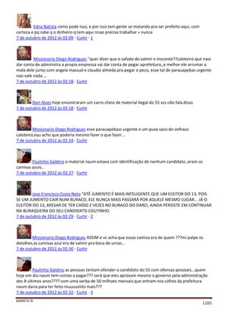 Facebook - A arma letal em Campanhas Eleitorais 