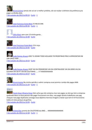 Facebook - A arma letal em Campanhas Eleitorais 