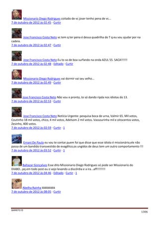 Facebook - A arma letal em Campanhas Eleitorais 