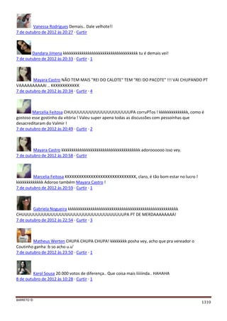 Facebook - A arma letal em Campanhas Eleitorais 